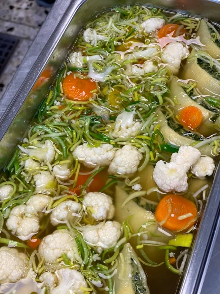Frische Zutaten der Kinderküche